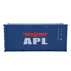 1 35 Apl 20gp Shipping Container Model Plastic Office Home Decorate Toy