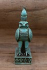Unique Ancient Egyptian Antique Statue Large Of God Horus As Falcon Bird Rare Bc
