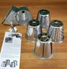 Vintage Kitchenaid Hobart Rotor Slicer Shredder  vr  All Metal  Rare  Refurbish