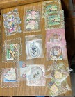 Little Plastic Gems All Occasion Greeting Cards Vtg Lot 17 Fold Out   Pop Up