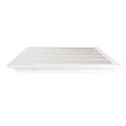 25x20 In  Steel Return Air Filter Grille Hvac Vent Cover White