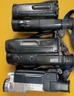 Lot Of 3 Sony Handycam Camcorders  8mm Hi8  Ccd-trv318  Tr33  Tr64 For Parts 