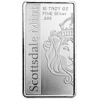10 Oz Archangel  999 Silver Bar - Scottsdale Mint Silver Bullion Bar  a535