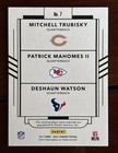 Patrick Mahomes 2017 Gold Standard   Watson   Trubisky Rookie   99 chaserpack 
