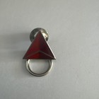 Delta Airlines New Widget Logo Eyeglass   Badge Holder Pin