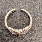 925 New Sterling Silver Toe Ring Butterfly 8mm