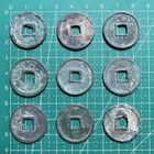 Lot Of 9 Pieces Ancient Chinese Coin Northern Song Dynasty Da Guan Tong Bao             