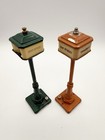 Pair Of Lionel  57 Main St Broadway Lamp Post Lights Accessory O Gauge Cast Iron