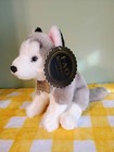 10  Fao Schwarz 1st Gen Siberian Husky Dog Plush Stuffed Animal Nwt Retired