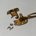 Antique Vintage Ice Box Hardware Latch Cast Brass 1 2    Offset Original