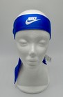Nike Dri-fit Head Tie Reversible Youth Printed Game Royal red white
