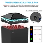 Usb Rgb Cooling Fan For Xbox Series X Console Adjustable Low-noise Cooler Stand