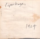 Antique Denmark 1904 Copenhagen Harbor Scene Rare Original Photo