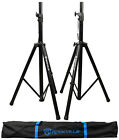  2  Rockville Tripod Black Heavy Duty Pole-mount Stands   Lighting Cross Bar