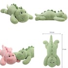 31 Inch 5 Lbs Dinosaur Weighted Stuffed Animals  Large Weighted Plush Animal    