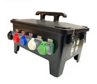 Camlock 400 Amp 3 Phase To  15  20 Amp Duplex Receptacles Power Distro Box