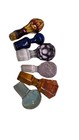 Lot Of 6 Rare Vintage Antique Glass Decanter Bottle Stoppers Replacements N