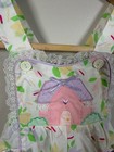 Vintage Mayfair Baby Bubble Romper Size 12 Mths 90s Sunsuit Applique Cottage