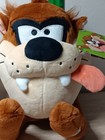  free Ship  10  Taz Manian Devil Stuffed Plush Toy Looney Tunes Warner Brothers