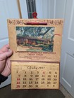 Wyandotte Michigan Advertising Calendar Chemical Employees Credit Union 1957 Mi