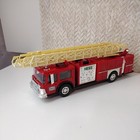 Vintage 1986 Hess Fire Truck Bank Amerada Lights Working Toy Hong Kong