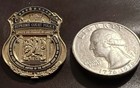 Rare Us Supreme Court Police 2010 Investiture Mini-badge Emblem Pin     Hallmarked