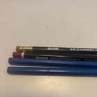 Set Of 4 Douglas Aircraft Company   Mcdonnell Douglas Pencils Used   Unused Euc