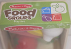 Melissa And Doug Food Groups Wooden Play Set Fruits And Vegetables New
