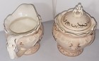 Vintage Coca Cola Sugar   Creamer Set  1998 Victorian Sugar Piece Has Minor Chip