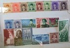  1938-49         egypt  King Farouk 19 Stamps Including Full Sets Mnh Mlh Og Wmk