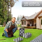 Concrete Grass Pavers Breeze Block Paving Bricks Mold Abs 4mm Parking - Plast   