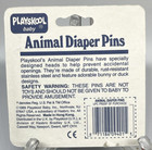 Diaper Pins Pink Ducks Playskool Baby Girl Vintage 1989 Brand New 4 Pack