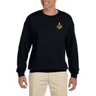 Masonic Embroidered Men s Fleece Crew Sweatshirt