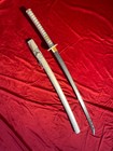 Hand Forged Hi-quality Class Carbon Steel Katana Samurai Sword art  sharp stand 