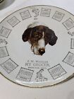 Antique 1911 Calendar Plate From F w  Wetzler In Harrison  Ohio