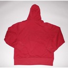 Jordan Air Jordan Red Hoodie With Basketball Hoop Logo Size M