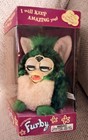Furby 1998 Turtle Green Furby Tiger Electronics New Factory Sealed Rare Vintage
