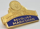 Revolver Marksman Executive Protective Service Secret Service Pre 1977 Pin