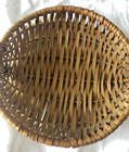 Vintage French Petite Doll Toddler Charentaise  Handwoven Wicker Basket  13