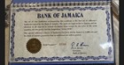 1976 Star Note Set From Jamaica  1  2  5  10   Serial  00580  10  Print Error   