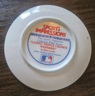 1987 Sports Impressions Triple Crown Winners Mantle Williams 4 5  Mini Plate