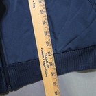 Bass Outdoor Men s Mixed Media Zip-front Hooded Sweater Jacket   Navy Medium