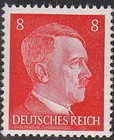 Bs Stamp Selection Germany Wwii Fascism Hitler Official Franchise Revenue 08 Mnh