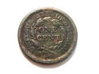 1853 F  Braided Hair Liberty Head Large Cent   Nice Lower Priced Coin To Collect
