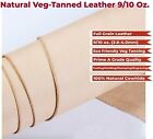 Wd-47 100  Veg Tan Full Grain Leather Cowhide Pre-cut Pieces 4 5 Oz   1 6-2mm   