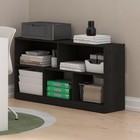 Furinno Daly Book Shelf  5-cube Bookshelf  Horizontal Cube Storage Organizer Boo