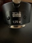 Wild Heerbrugg Swiss M20 Trinocular Head Adapter Microscope Part Optics 1 25 X