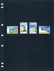 1 5x  1 95 Scott Value - 1983 Trinidad Scenes Of Country Map Flags Cv Mnh Nh Umm