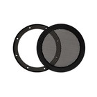 2 Goldwood Sound Sg-m5 Steel Mesh Snap On Woofer Grills For 5 25  Speakers