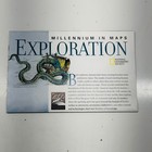 National Geographic Millennium In Maps Exploration Map 2000